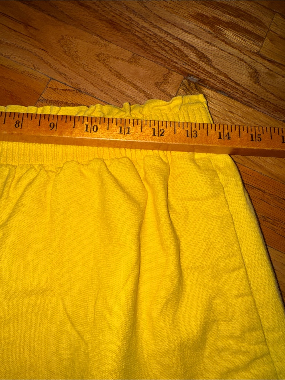 J. Crew Yellow Scalloped Hem Women's Skirt size 8 - Picture 3 of 6